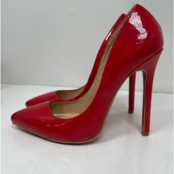 Christian Louboutin Red Heels size 37 - Picture 4 of 11